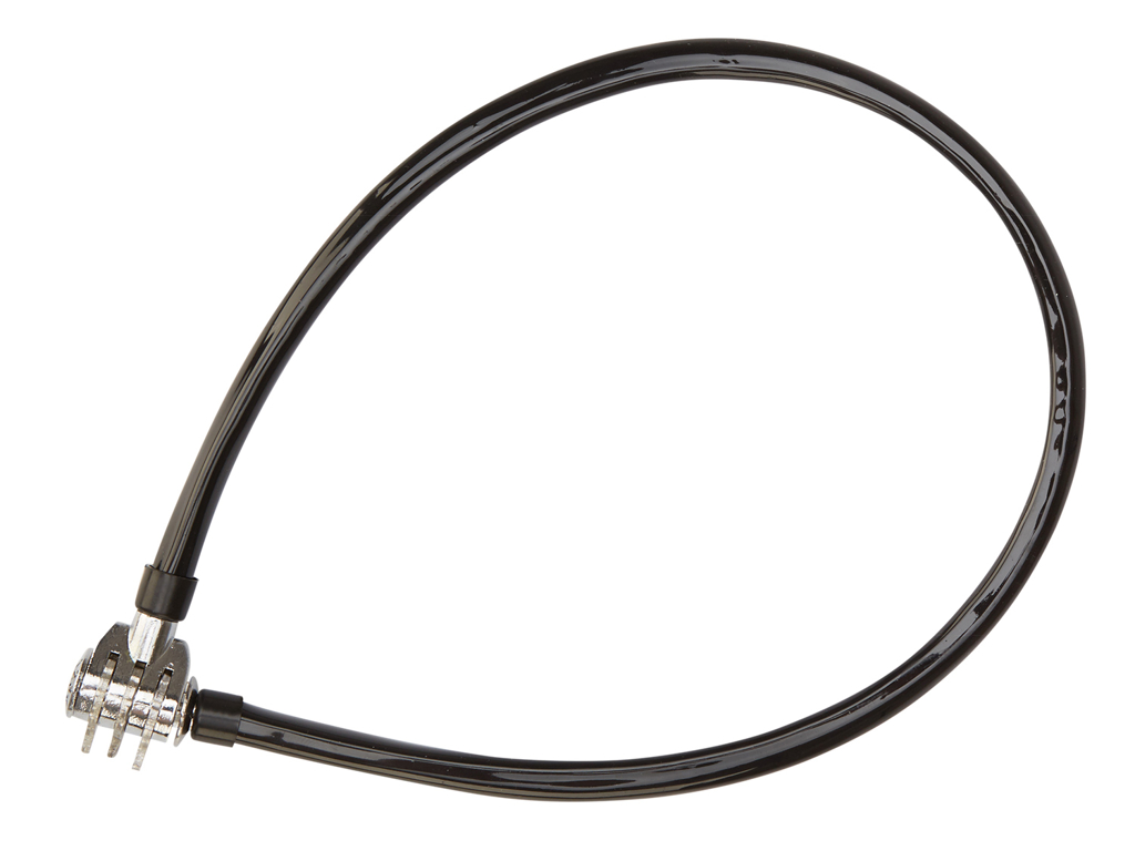 Bike Attitude – Kabellås – 4,5x650mm – Med Kode – Sort 1 Bike Attitude – Kabellås – 4,5x650mm – Med Kode – Sort