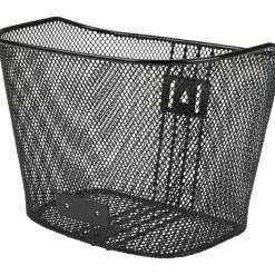 Diverse Cykelkurv Net Sort Til Front Med Stiver Og Beslag