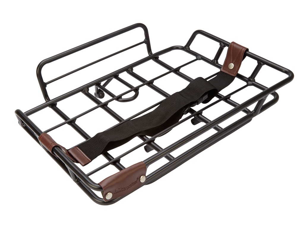 BikePartner Bike Partner – Bagagebærer Til Front – Aluminium – Sort – Max 10 Kg. 26″-29″ 1 BikePartner Bike Partner – Bagagebærer Til Front – Aluminium – Sort – Max 10 Kg. 26″-29″