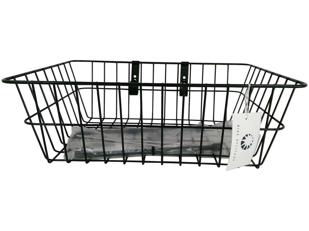 Bike Attitude – Frontkurv – Sort – Inkl. Kroge Og Stivere – Str. Mellem 1 Bike Attitude – Frontkurv – Sort – Inkl. Kroge Og Stivere – Str. Mellem