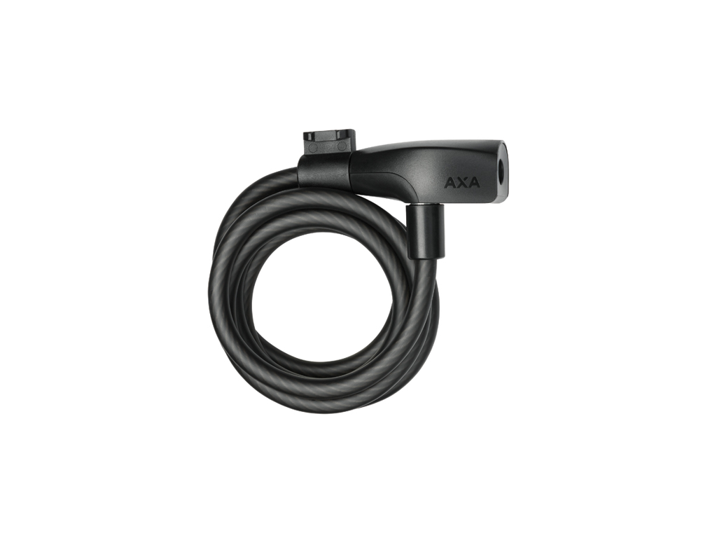 Axa Basta AXA Resolute 8-150 – Spirallås Med Nøgle – 150 Cm – Sort 1 Axa Basta AXA Resolute 8-150 – Spirallås Med Nøgle – 150 Cm – Sort