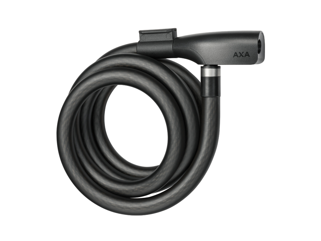 Axa Basta AXA Resolute 15-180 – Spirallås Med Nøgle – 180 Cm – Sort 1 Axa Basta AXA Resolute 15-180 – Spirallås Med Nøgle – 180 Cm – Sort