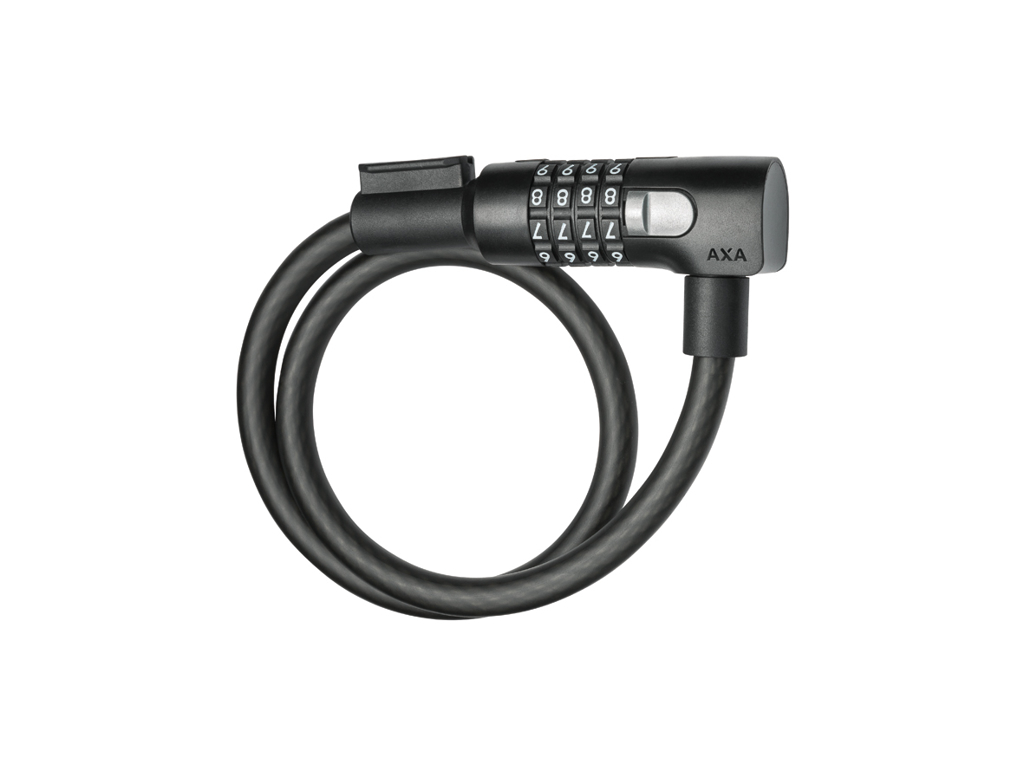 Axa Basta AXA Resolute C12-65 – Spirallås Med Kode – 65 Cm – Sort 1 Axa Basta AXA Resolute C12-65 – Spirallås Med Kode – 65 Cm – Sort