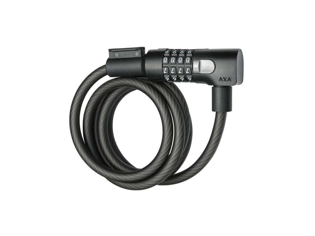 Axa Basta AXA Resolute C10-150 – Spirallås Med Kode – 150 Cm – Sort 1 Axa Basta AXA Resolute C10-150 – Spirallås Med Kode – 150 Cm – Sort