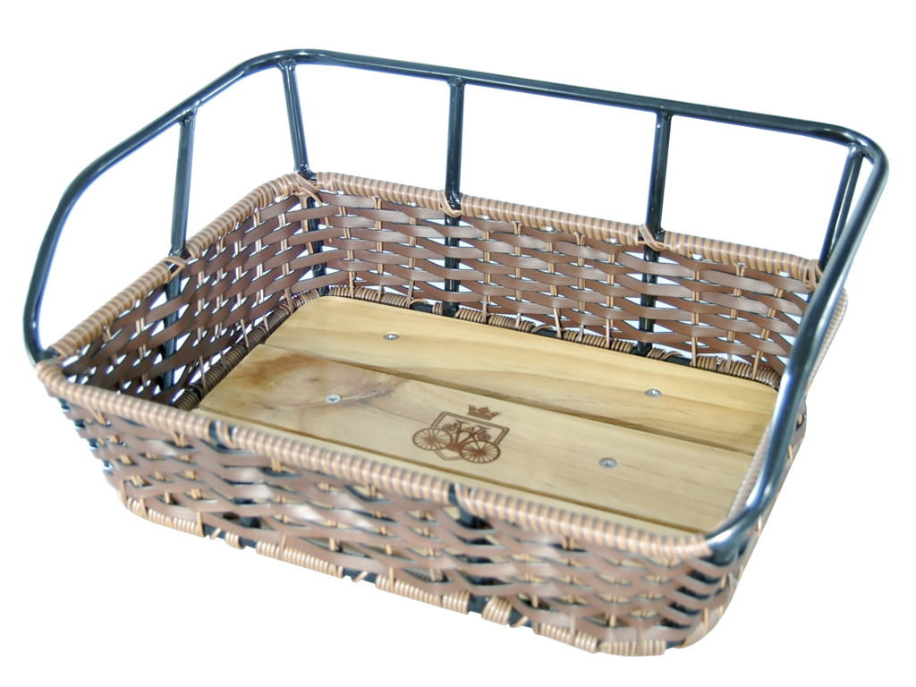 Bike Attitude – Kurv Til Avenue – Brun Med Sort Alu Top – Frontmonteres 1 Bike Attitude – Kurv Til Avenue – Brun Med Sort Alu Top – Frontmonteres