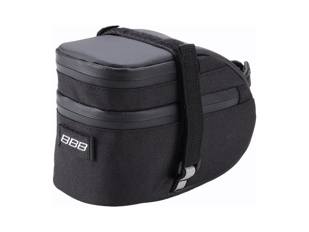 BBB – EasyPack L – Sadeltaske Med Velcro – Vandtæt – Sort 1 BBB – EasyPack L – Sadeltaske Med Velcro – Vandtæt – Sort