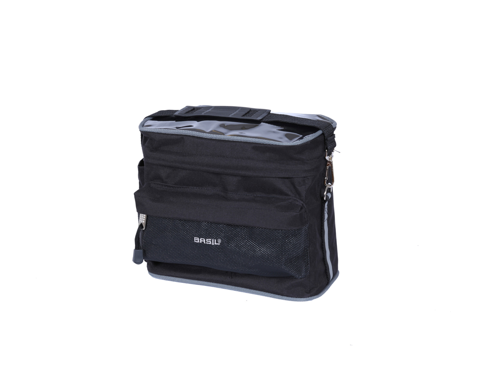 Basil Mali Front Bag – Styrtaske – 8 Liter – Black 1 Basil Mali Front Bag – Styrtaske – 8 Liter – Black