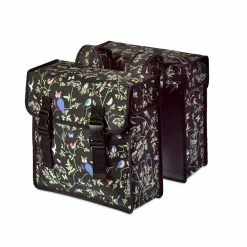 Basil Wanderlust Double Bag – Cykeltasker Til Bagagebærer – 35 Liter – Charcoal