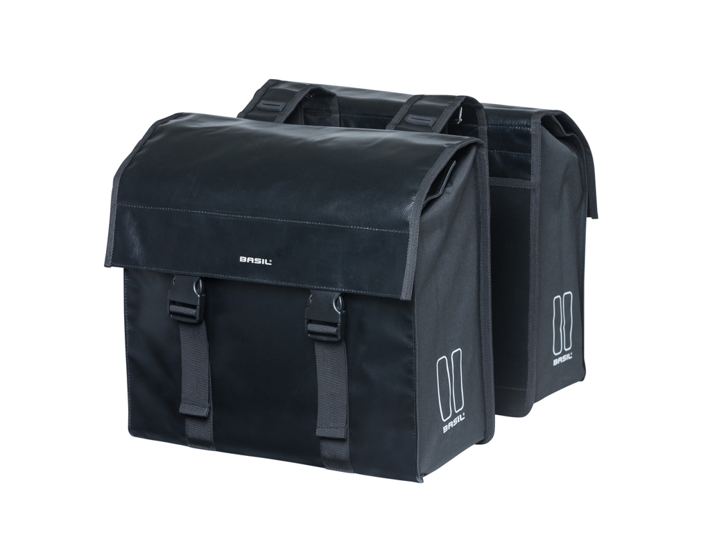 Basil Urban Load – Cykeltaske – Double Bag – 48-53 Liter – Black 1 Basil Urban Load – Cykeltaske – Double Bag – 48-53 Liter – Black