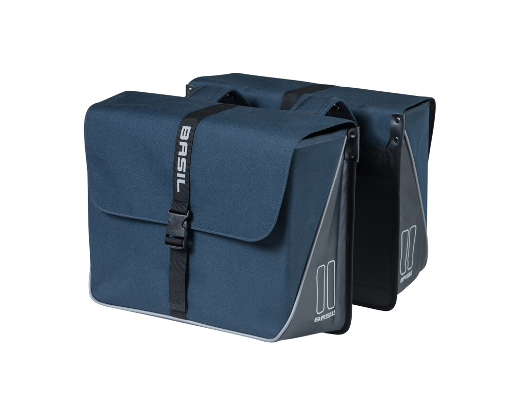 Basil Forte Double Bag – Cykeltasker Til Bag – 35 Liter – Navy Blue 1 Basil Forte Double Bag – Cykeltasker Til Bag – 35 Liter – Navy Blue