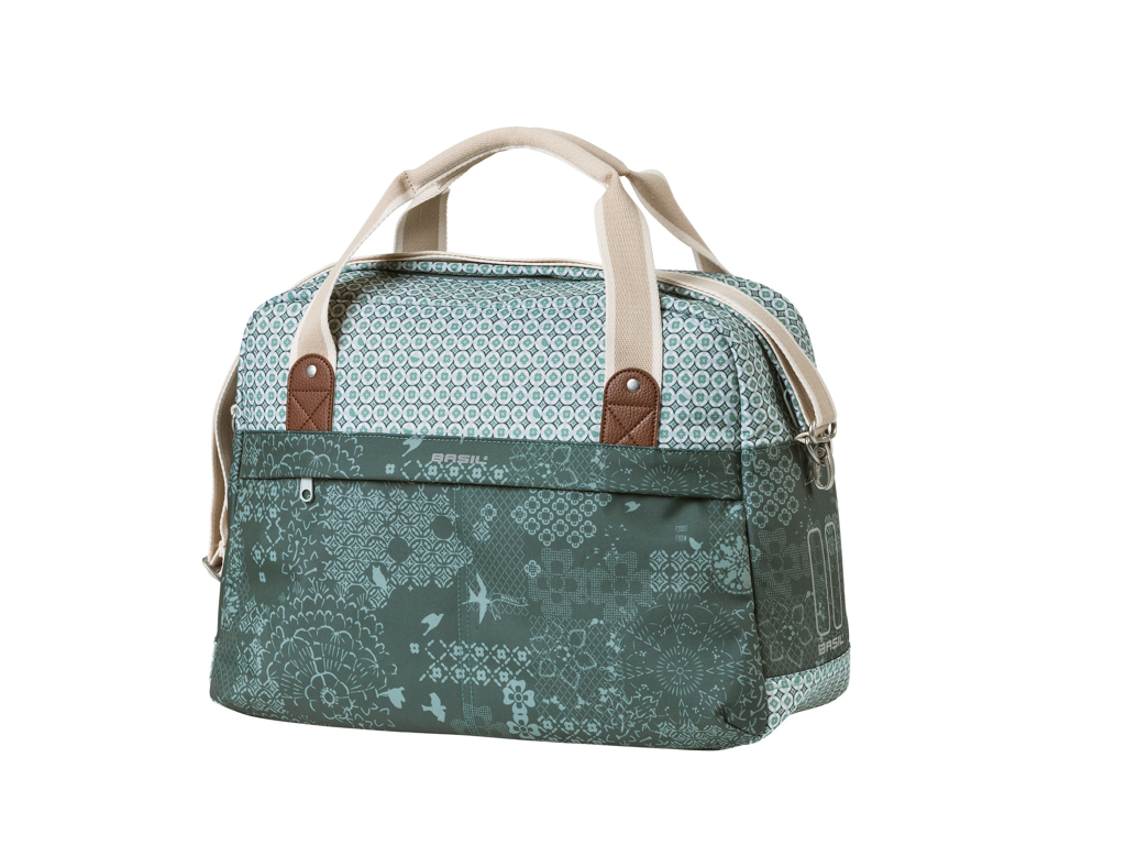 Basil Bohème Carry All Bag – Cykeltaske – 18 Liter – Forest Green 1 Basil Bohème Carry All Bag – Cykeltaske – 18 Liter – Forest Green