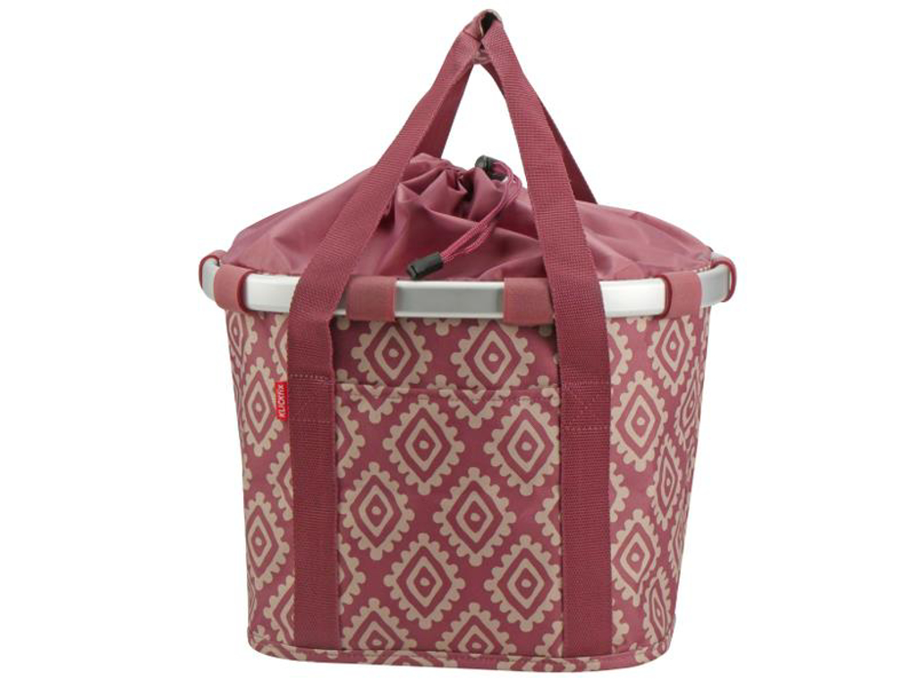 Klickfix – Cykeltaske – 35x28x26cm – 15L – Diamond Rouge 1 Klickfix – Cykeltaske – 35x28x26cm – 15L – Diamond Rouge