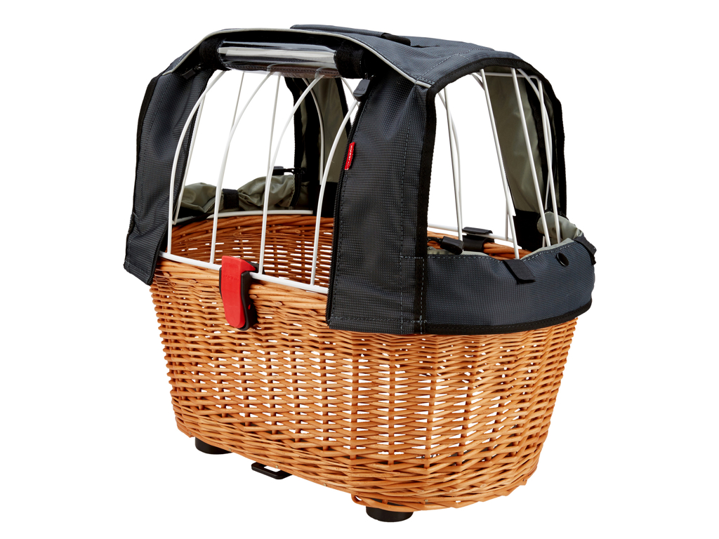Hundekurv KlickFix Doggy GTA Med Dækken Til Bagagebærer 1 Hundekurv KlickFix Doggy GTA Med Dækken Til Bagagebærer