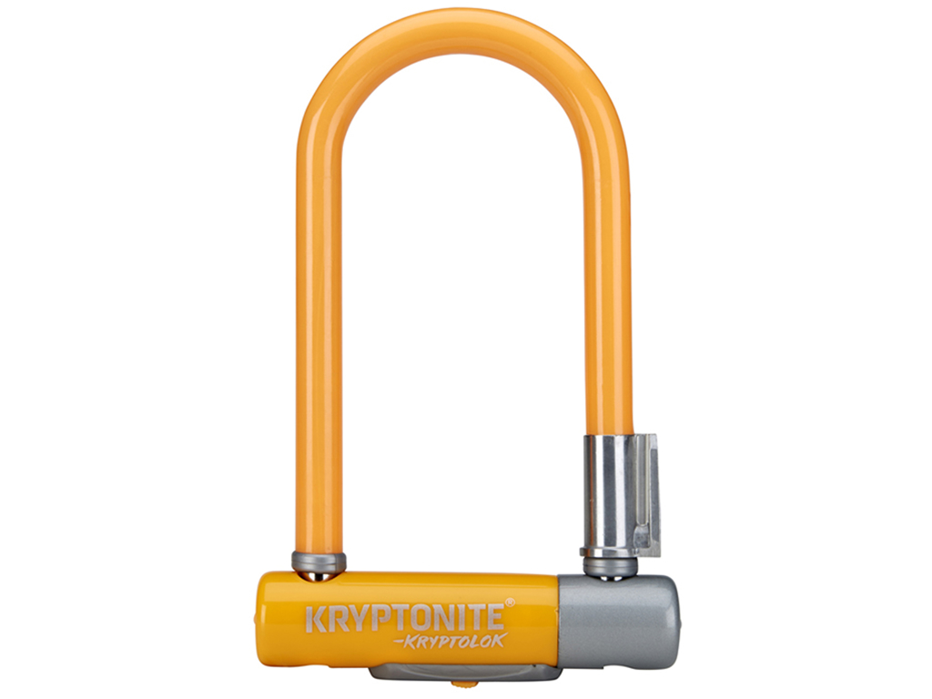 Kryptonite Bøjlelås – Kryptolok 2 Mini 7 – U-Lock 8,2×17,8cm – Orange 1 Kryptonite Bøjlelås – Kryptolok 2 Mini 7 – U-Lock 8,2×17,8cm – Orange