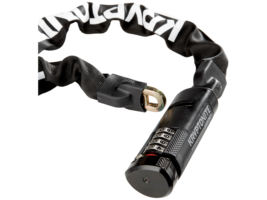 Kryptonite Combo Keeper 712 – Kædelås Med Kode – 7mm X 120cm 1 Kryptonite Combo Keeper 712 – Kædelås Med Kode – 7mm X 120cm