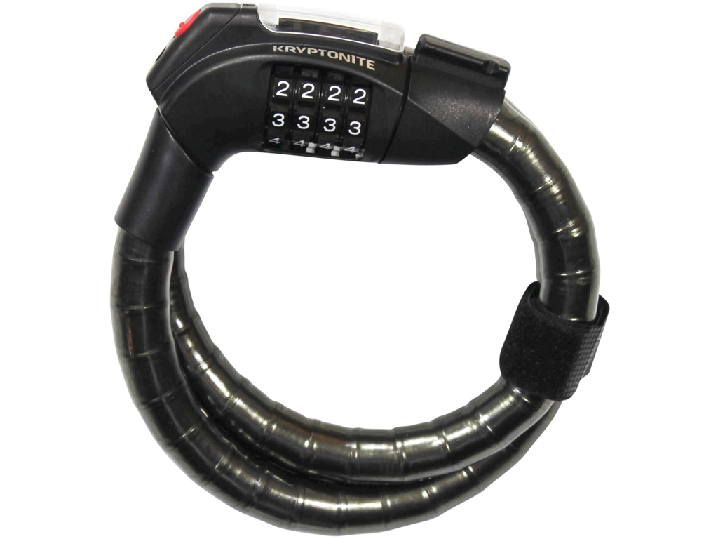 Kryptonite Kryptoflex – Kabellås Med Kode Arameret Model 2080 – 80cm 1 Kryptonite Kryptoflex – Kabellås Med Kode Arameret Model 2080 – 80cm