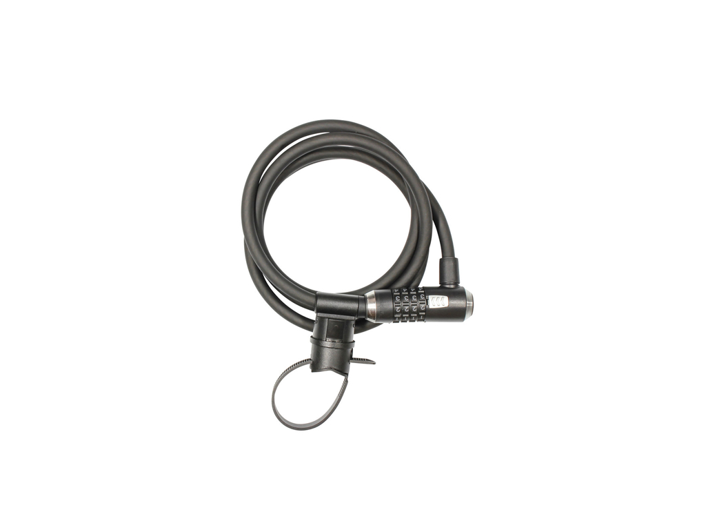 Kryptonite KryptoFlex 1218 – Wirelås Med Kode 12mm X 180cm – Grå 1 Kryptonite KryptoFlex 1218 – Wirelås Med Kode 12mm X 180cm – Grå