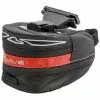 M-Wave Tilburg L – Cykeltaske Til Sadel – Clip On System – Red – Str. 2 – 3.7 Liter