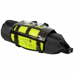 M-Wave Rough Ride – Cykeltaske Til Styr – 100% Vandtæt – Neongul – Str. 10 Liter