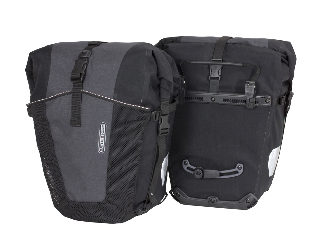 Ortlieb Back-Roller Pro Plus – 2 Stk. Cykeltasker – 2 X 35L Sort/grå 1 Ortlieb Back-Roller Pro Plus – 2 Stk. Cykeltasker – 2 X 35L Sort/grå
