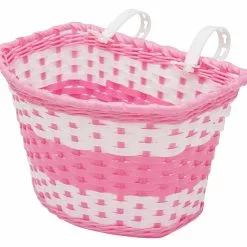 OXC – Kurv I Plast Til Juniorcykler – Rosa