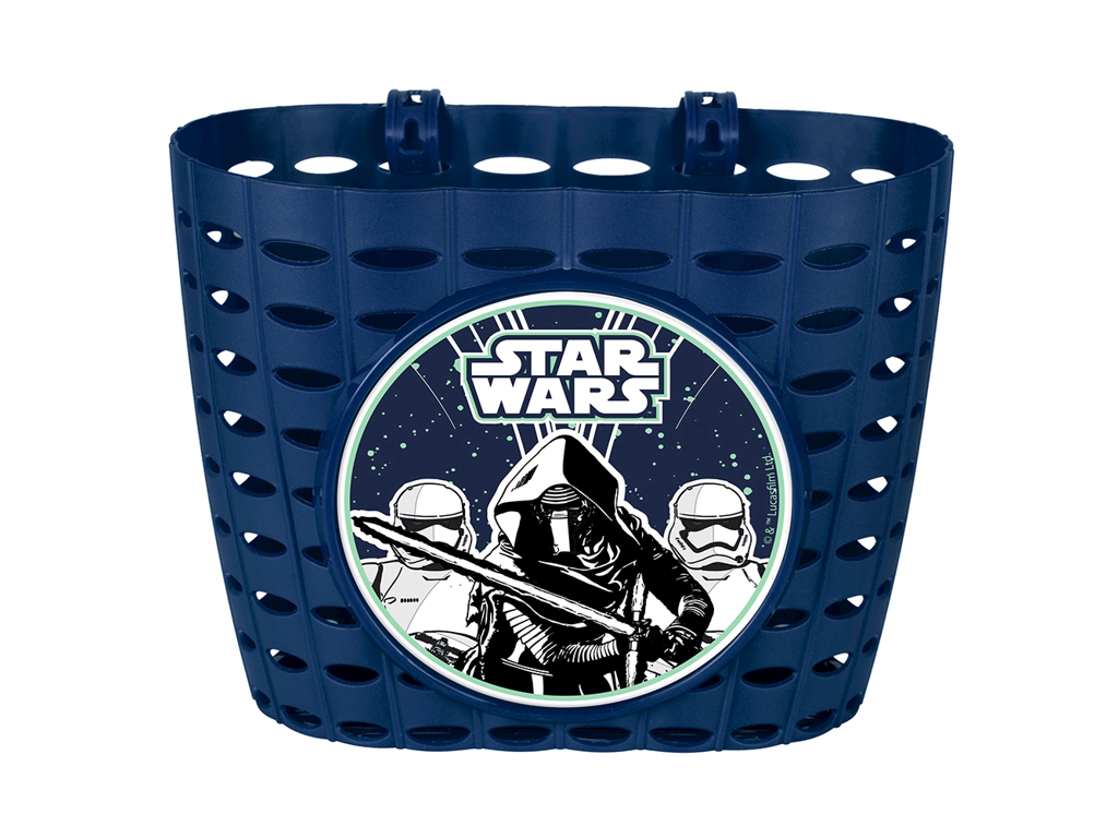 Seven – Star Wars – Cykelkurv Til Børnecykel – Blå 1 Seven – Star Wars – Cykelkurv Til Børnecykel – Blå