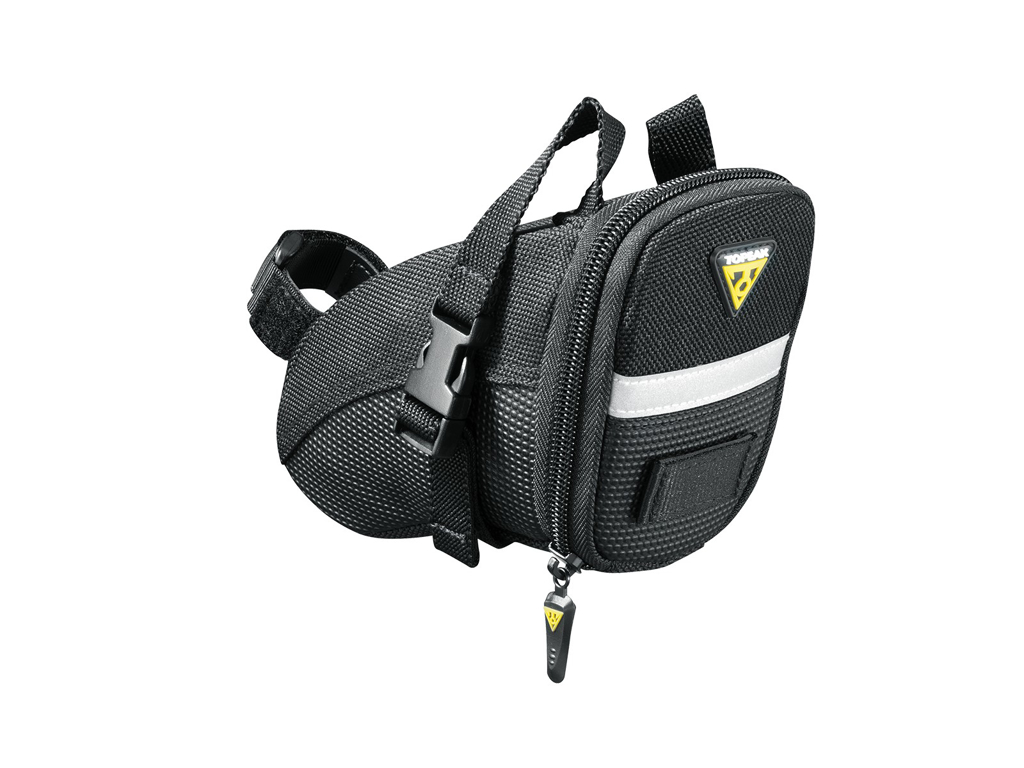 Topeak Aero Wedge Pack – Sadeltaske Med Stropper – Str. Small – 0,66 Liter 1 Topeak Aero Wedge Pack – Sadeltaske Med Stropper – Str. Small – 0,66 Liter