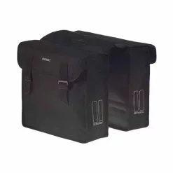 Basil Mara – Dobbelt Cykeltaske Til Bagagebærer – 26 Liter – Sort
