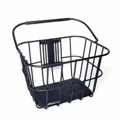 BikePartner Skagen – Cykelkurv Til Front – Inkl. Klickfix Bagplade – Sort