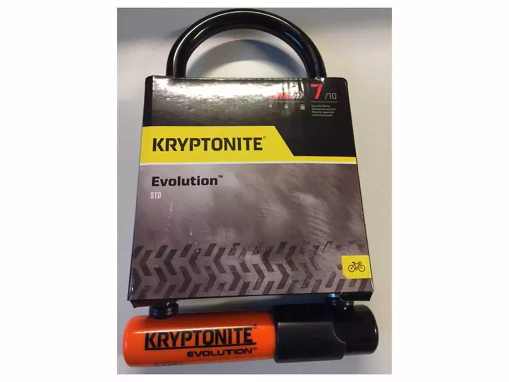 Kryptonite Evolution – Bøjlelås U-Lock STD Flexframe – 10,2×22,9cm 1 Kryptonite Evolution – Bøjlelås U-Lock STD Flexframe – 10,2×22,9cm